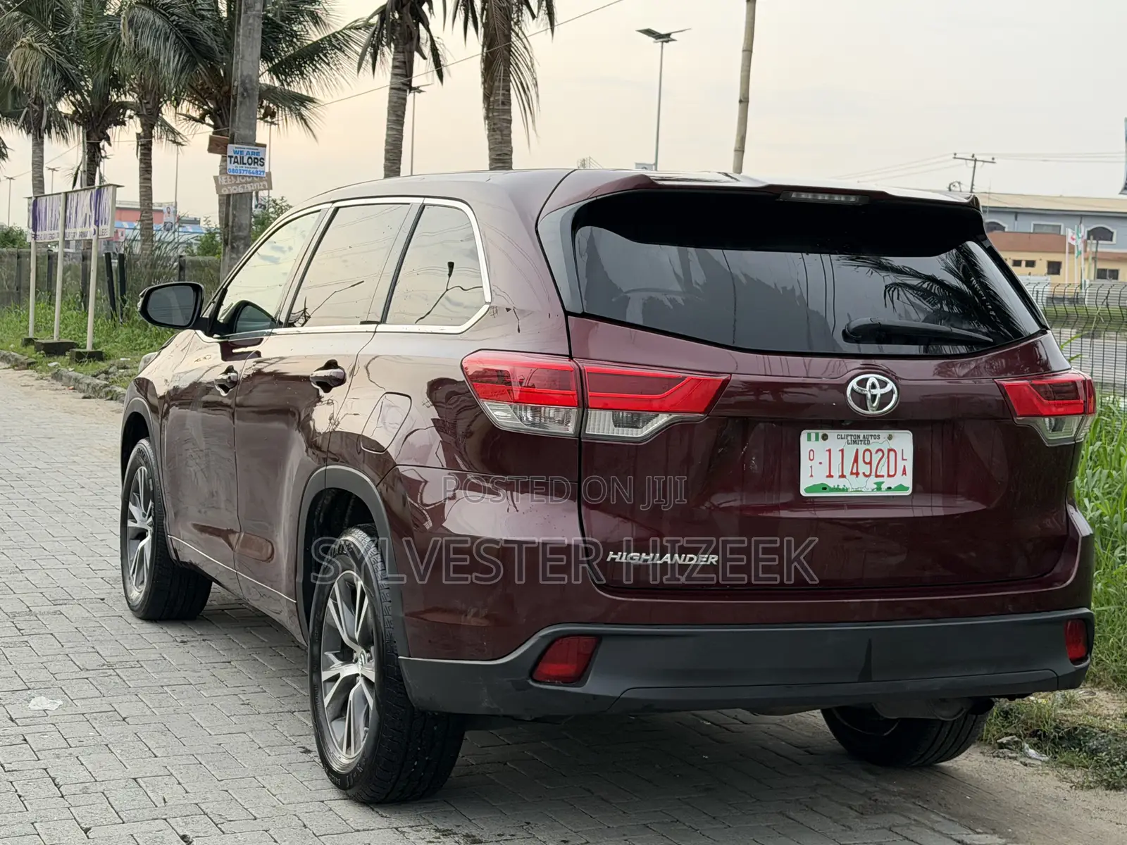 Toyota Highlander 2018 Red