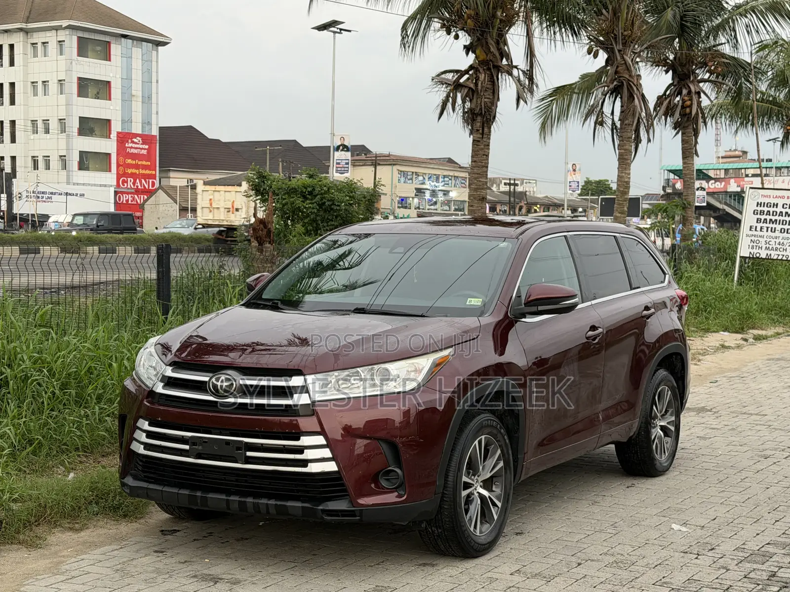 Toyota Highlander 2018 Red