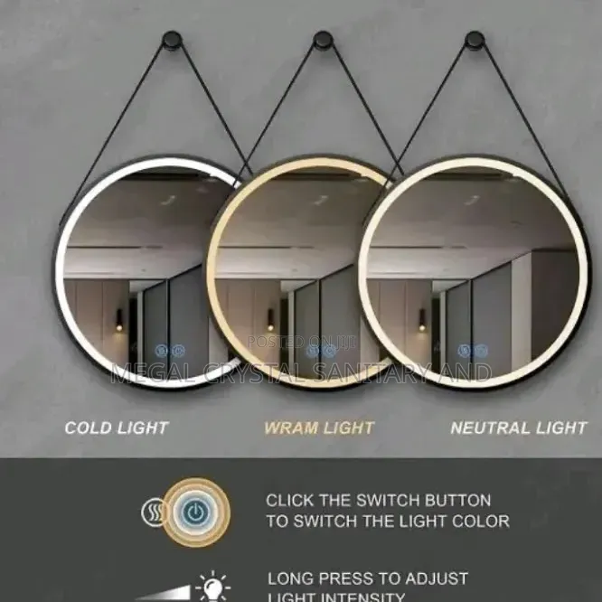 Multiple Light Mirrors for Interior Design