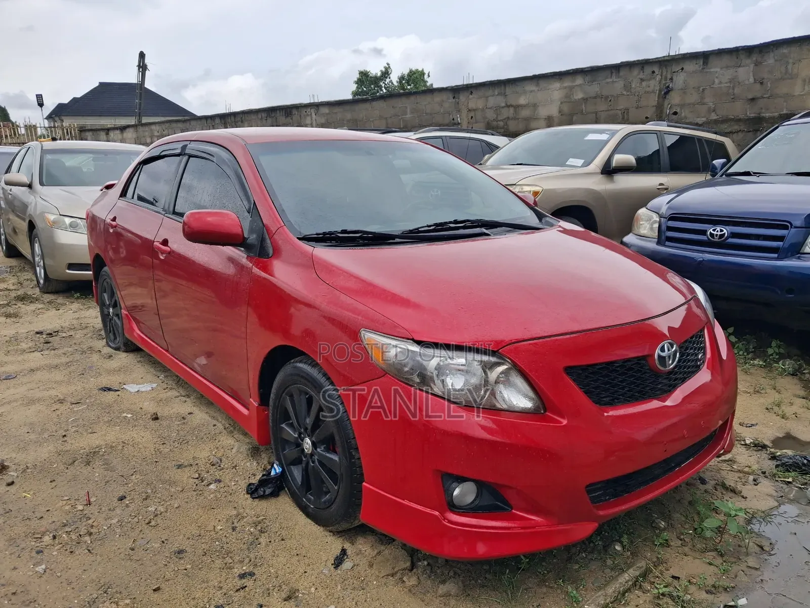 Toyota Corolla 2010 Red