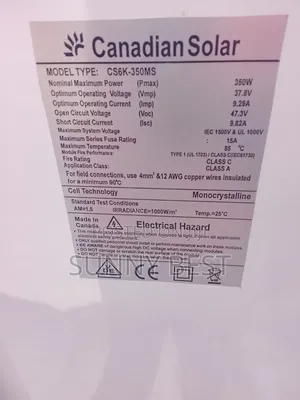 350w Solar Panel