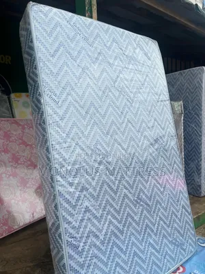 4 by 6 by 8 Green Earth Semi-Orthopedic Mattress in Ibadan, Sagamu
