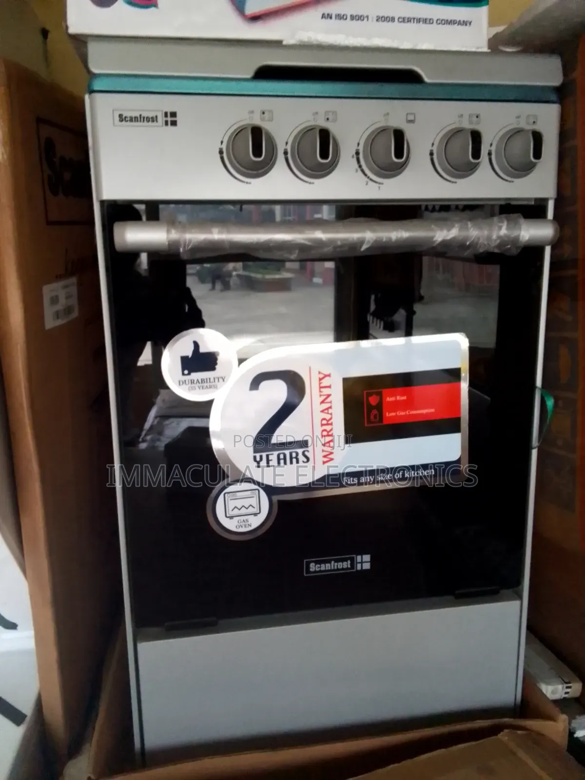 Scanfrost Gas Cooker All Gas