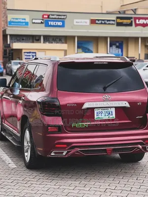 Toyota Highlander for Hire