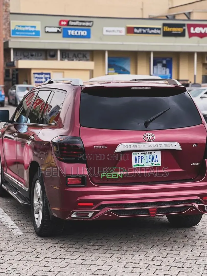 Toyota Highlander for Hire