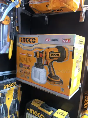 Ingco 20v Cordless Paint Spray Gun.