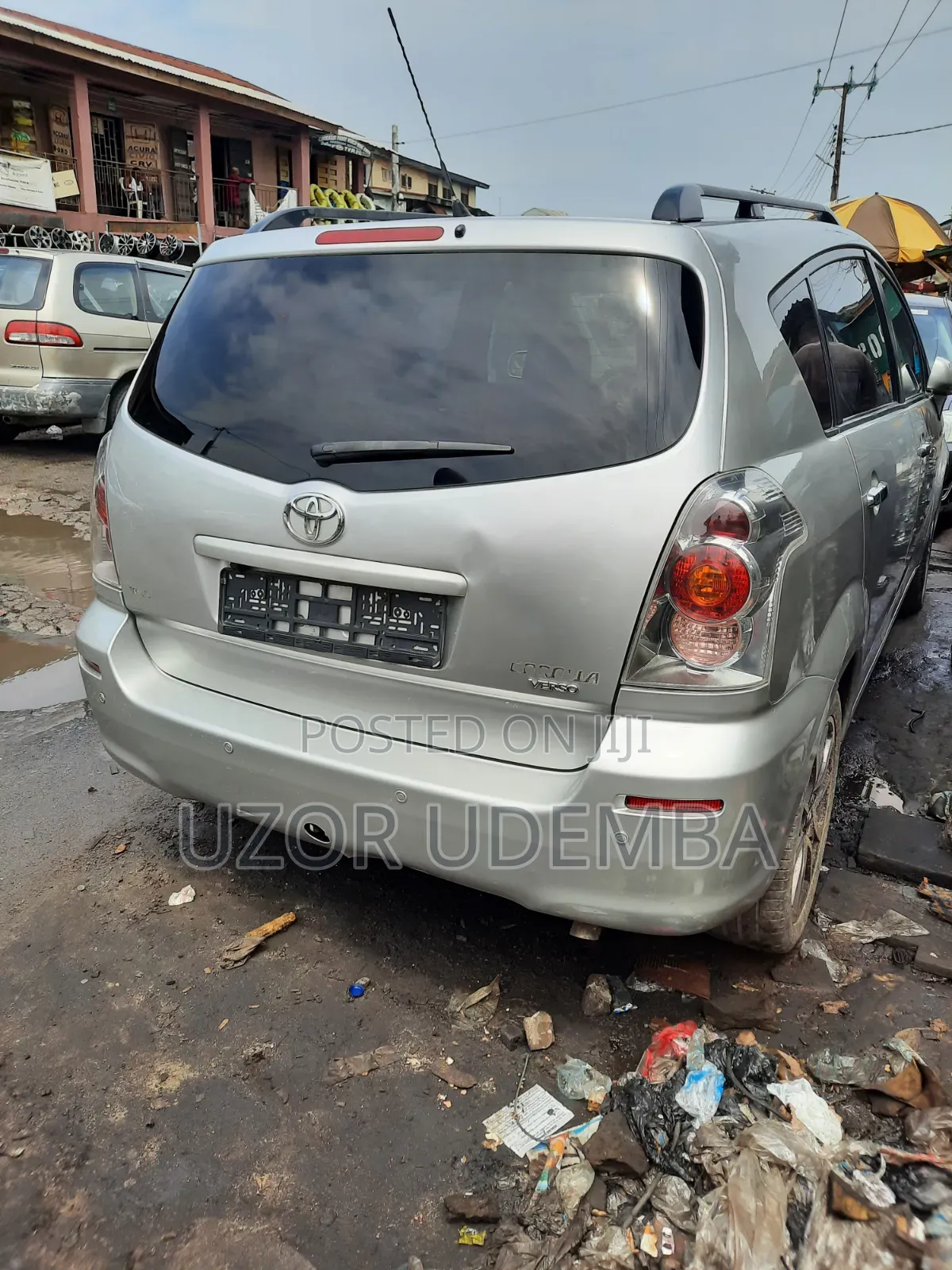 Toyota Corolla Verso 2005 Silver