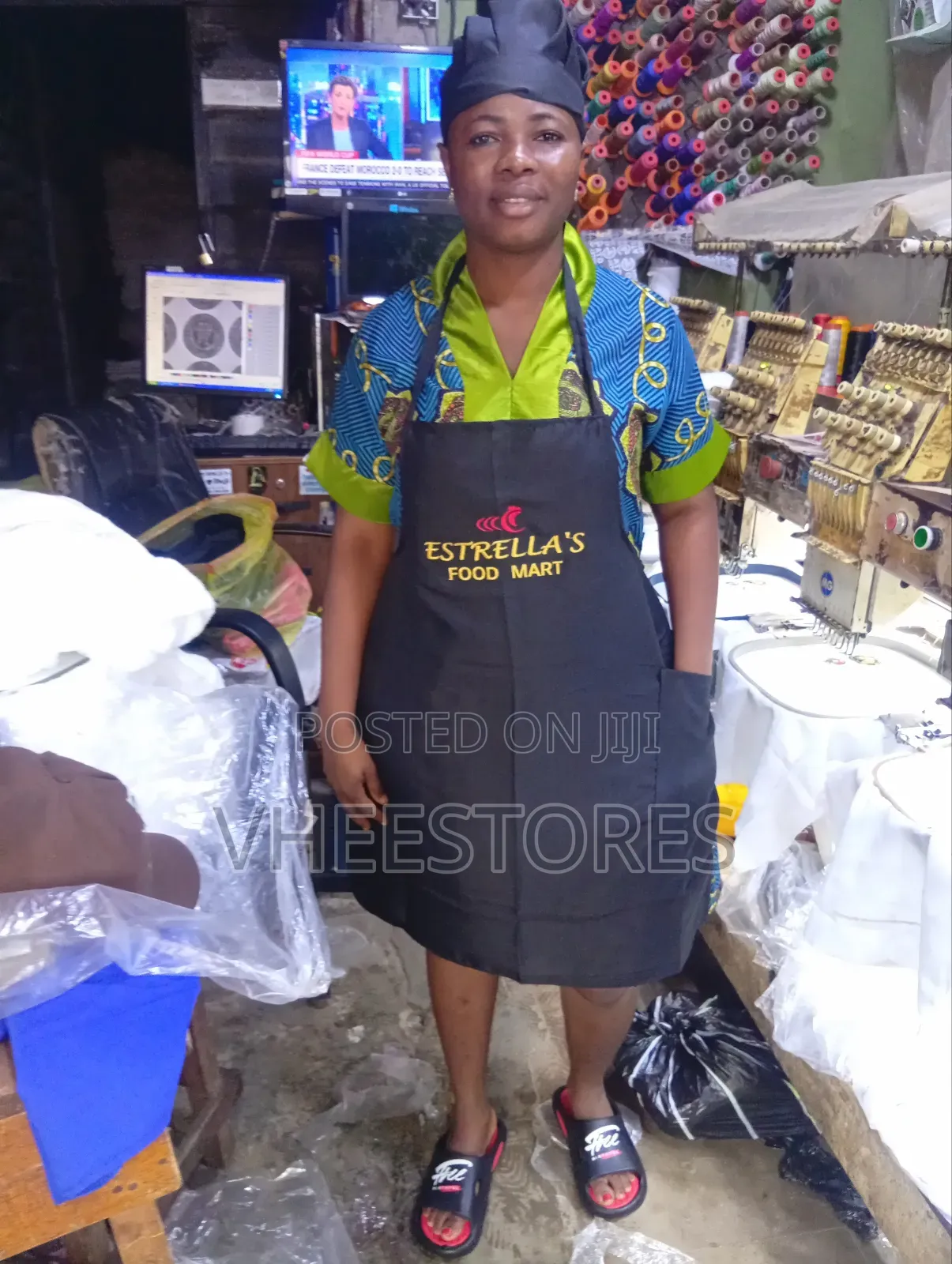 Customized Branded Aprons With Logo | Chef Vendor Aprons
