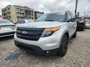 Silver Ford Explorer for Hire