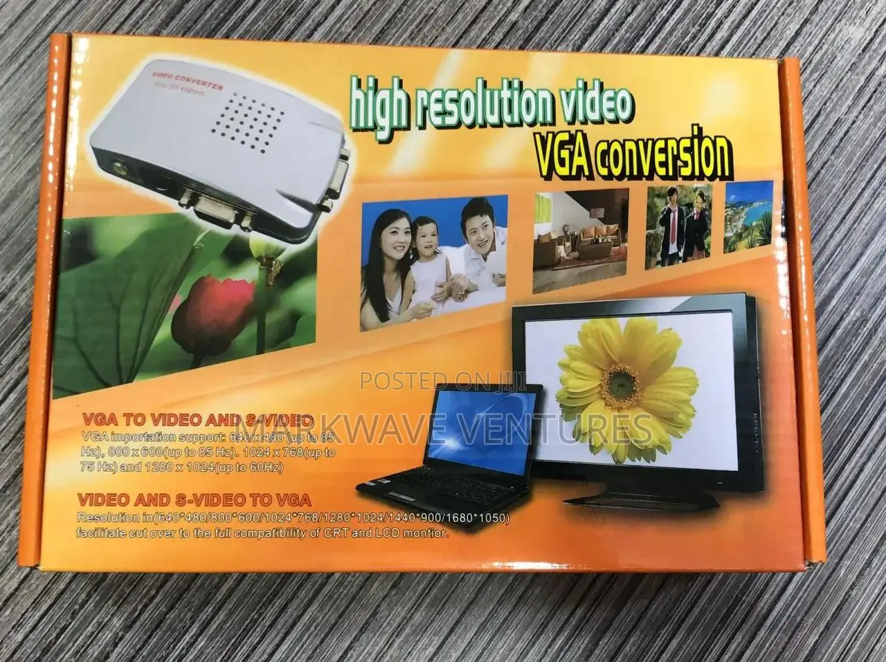 Vga To Av Converter