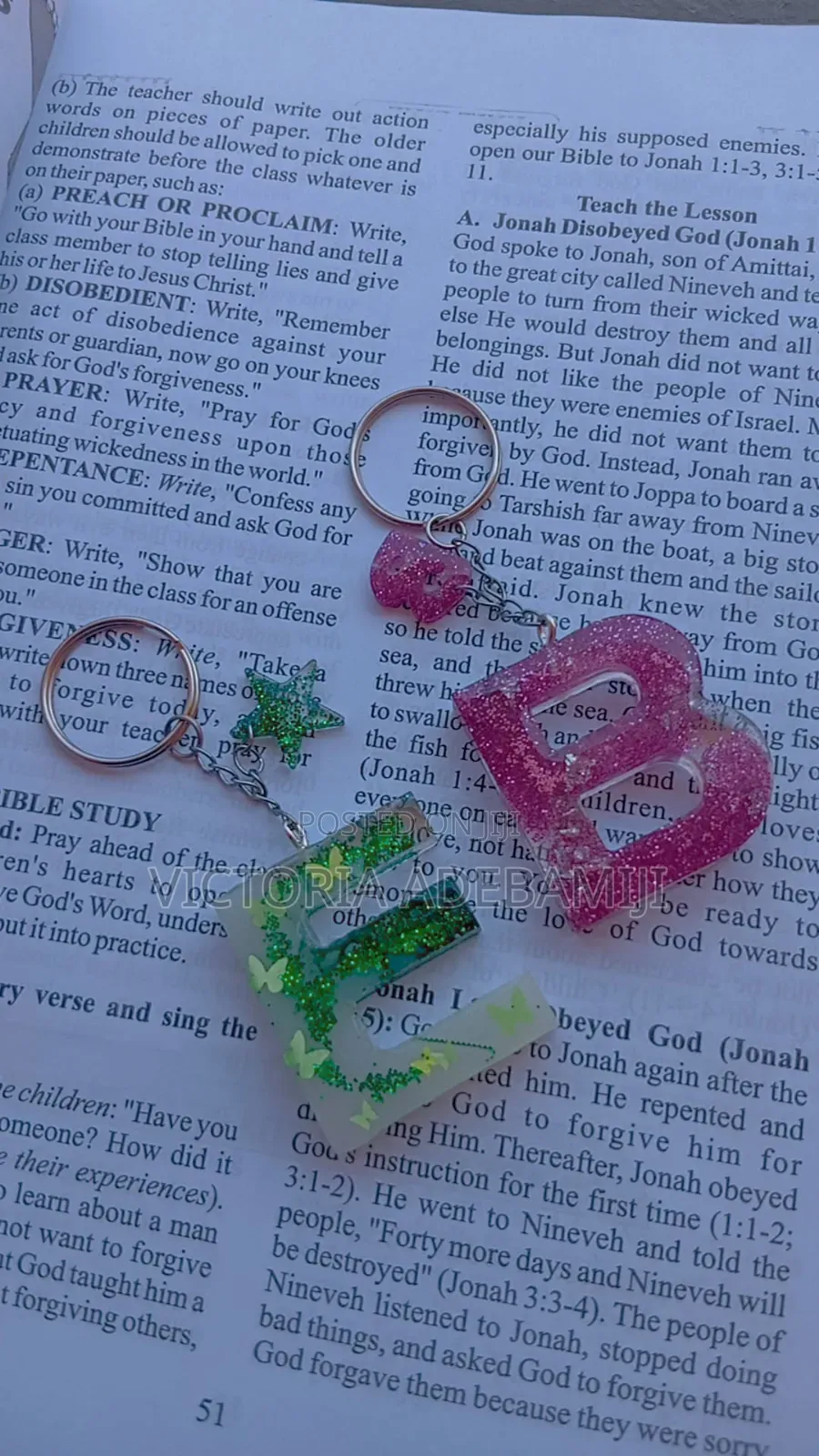 Resin Keyholder