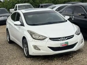 Hyundai Elantra Limited Sedan FWD (1.8L 4cyl 6A) 2013 White