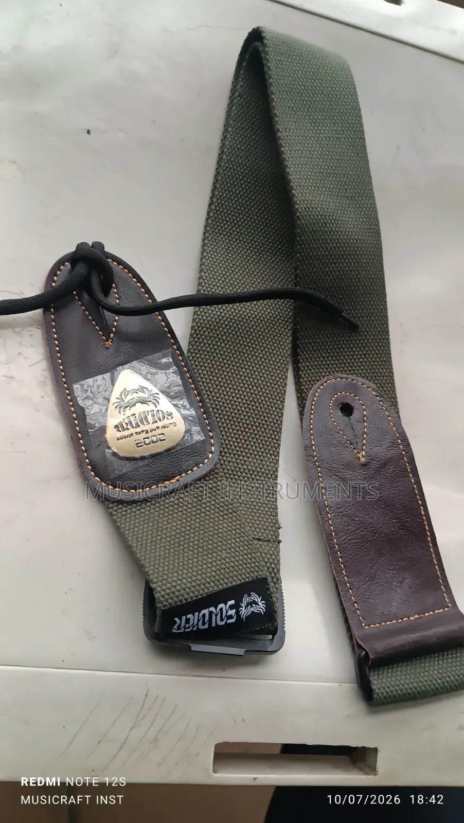 Soldier Guitar Straps