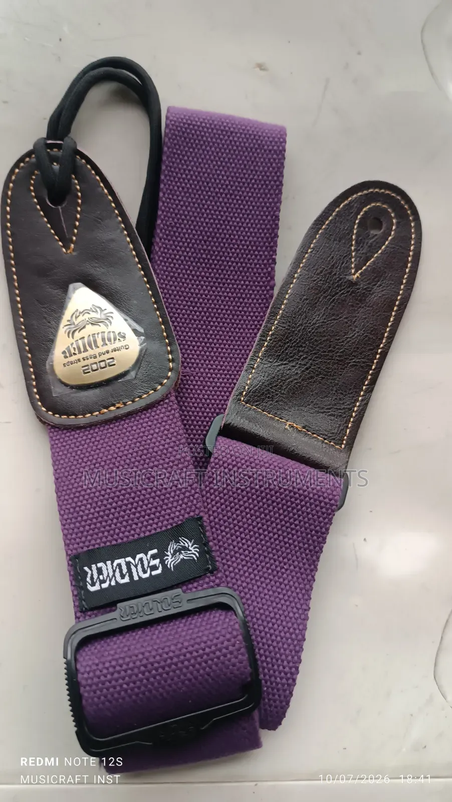 Soldier Guitar Straps