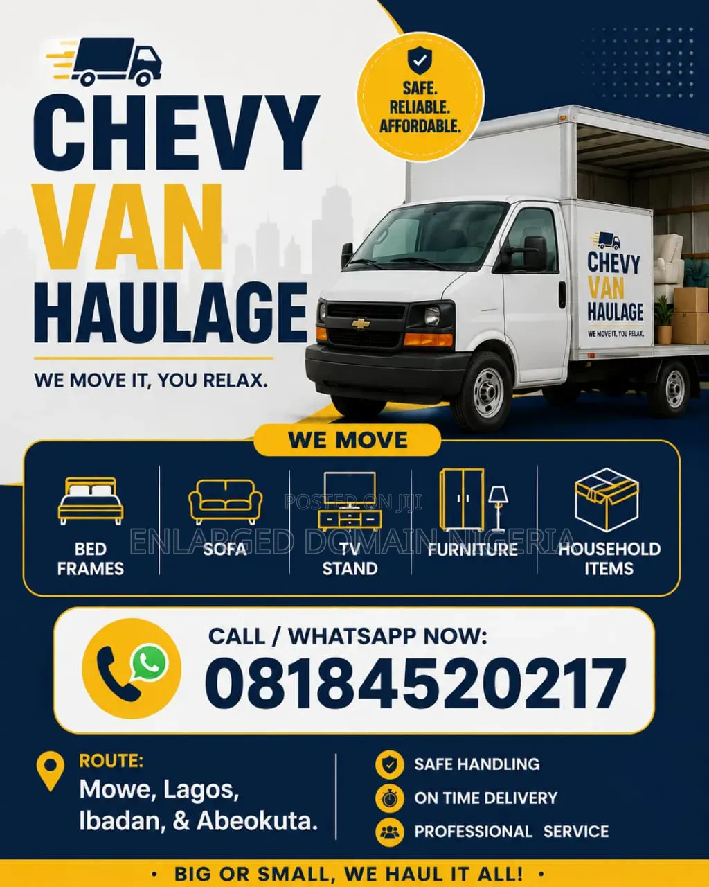 Cargo Movement/Haulage
