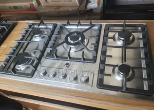 Original Gs Built-in 90cm 5 Burners Stainless Steel Gas Cooker Hob