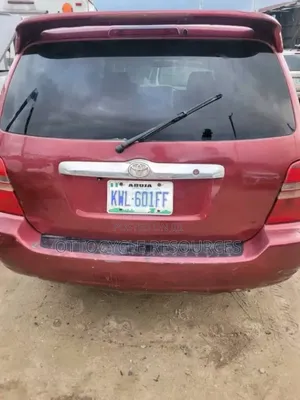 Toyota Highlander 2006 Maroon