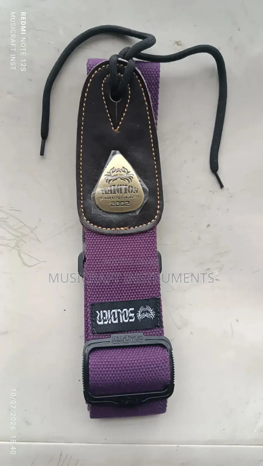 Soldier Guitar Straps