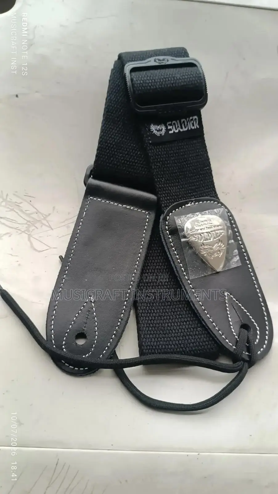 Soldier Guitar Straps