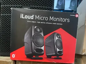Ik Multimedia Iloud Micro Monitor Speaker White and Black Colour