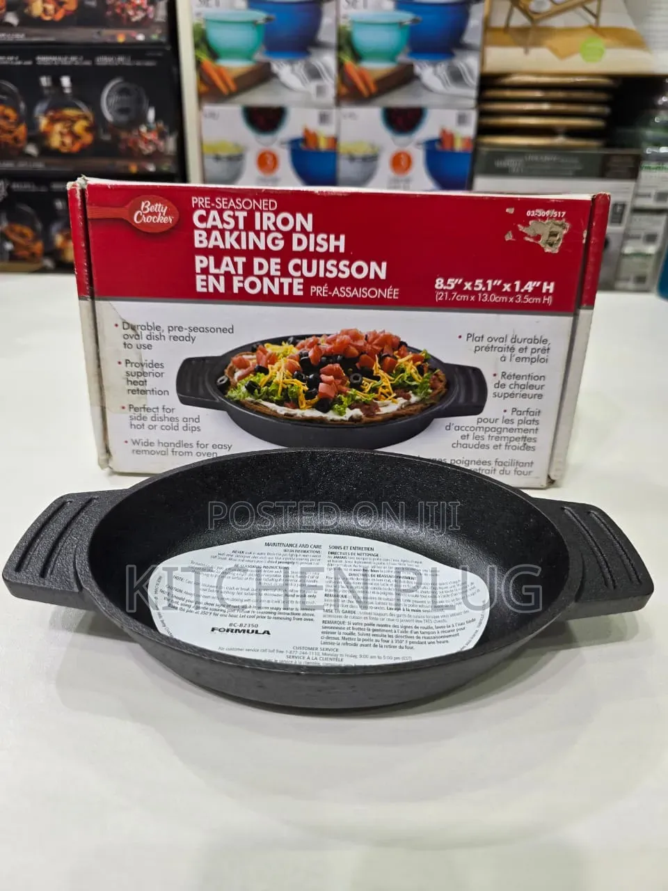 Betty Crocker Cast Iron Baking Dish