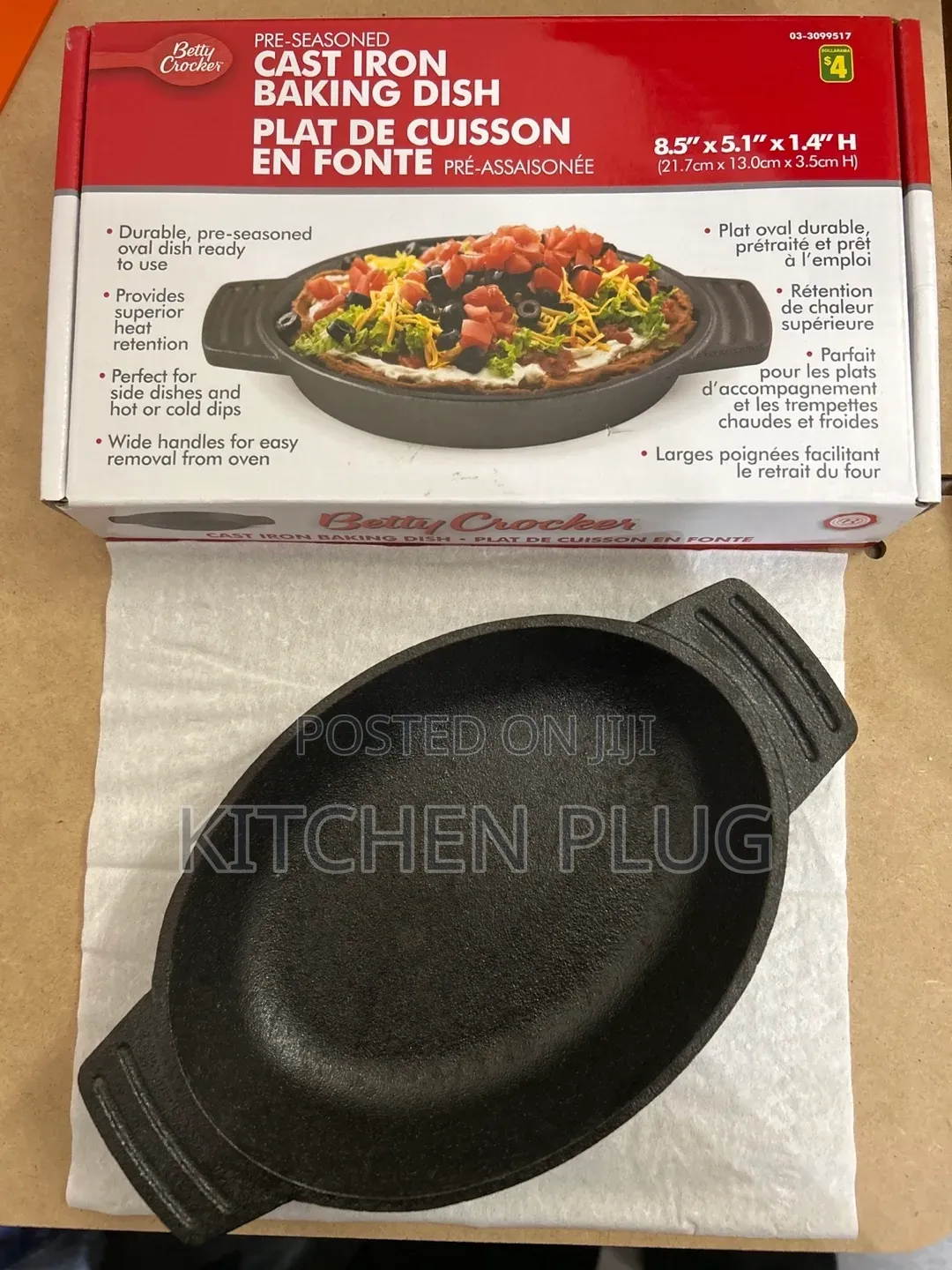 Betty Crocker Cast Iron Baking Dish