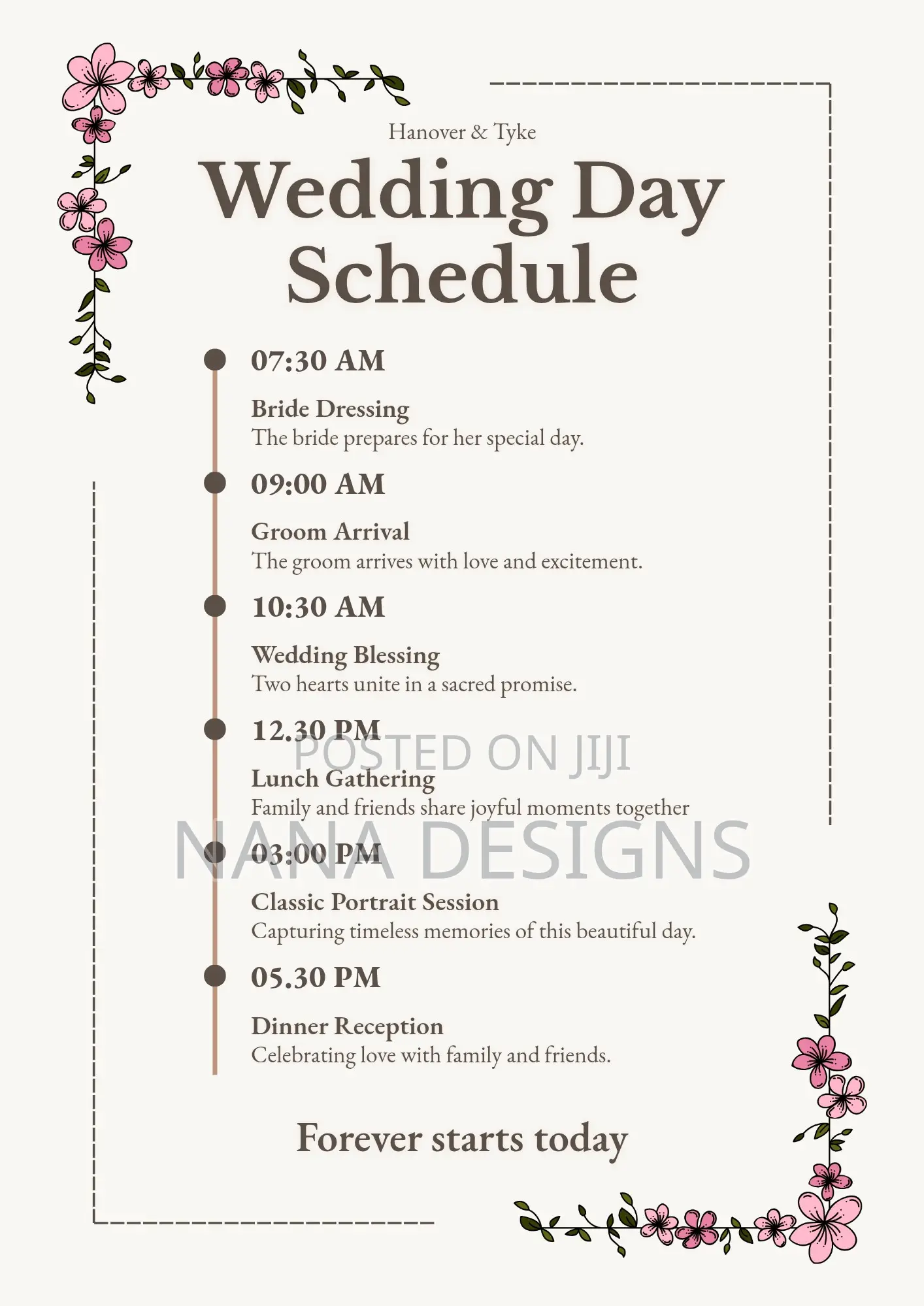 Event Flyer Design For Birthdays, Wedding And Celebration