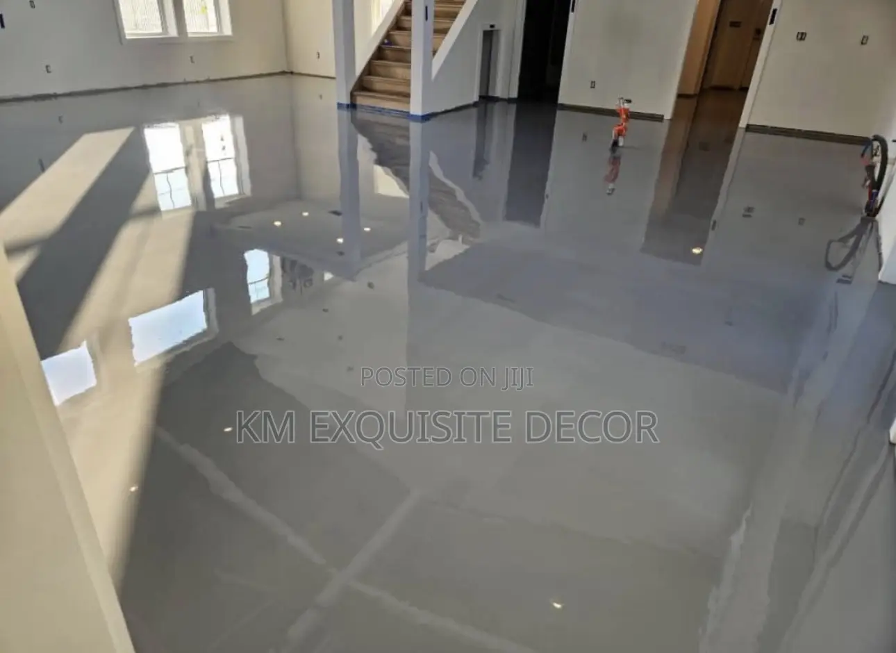 Industrial Epoxy Flooring for Work Space
