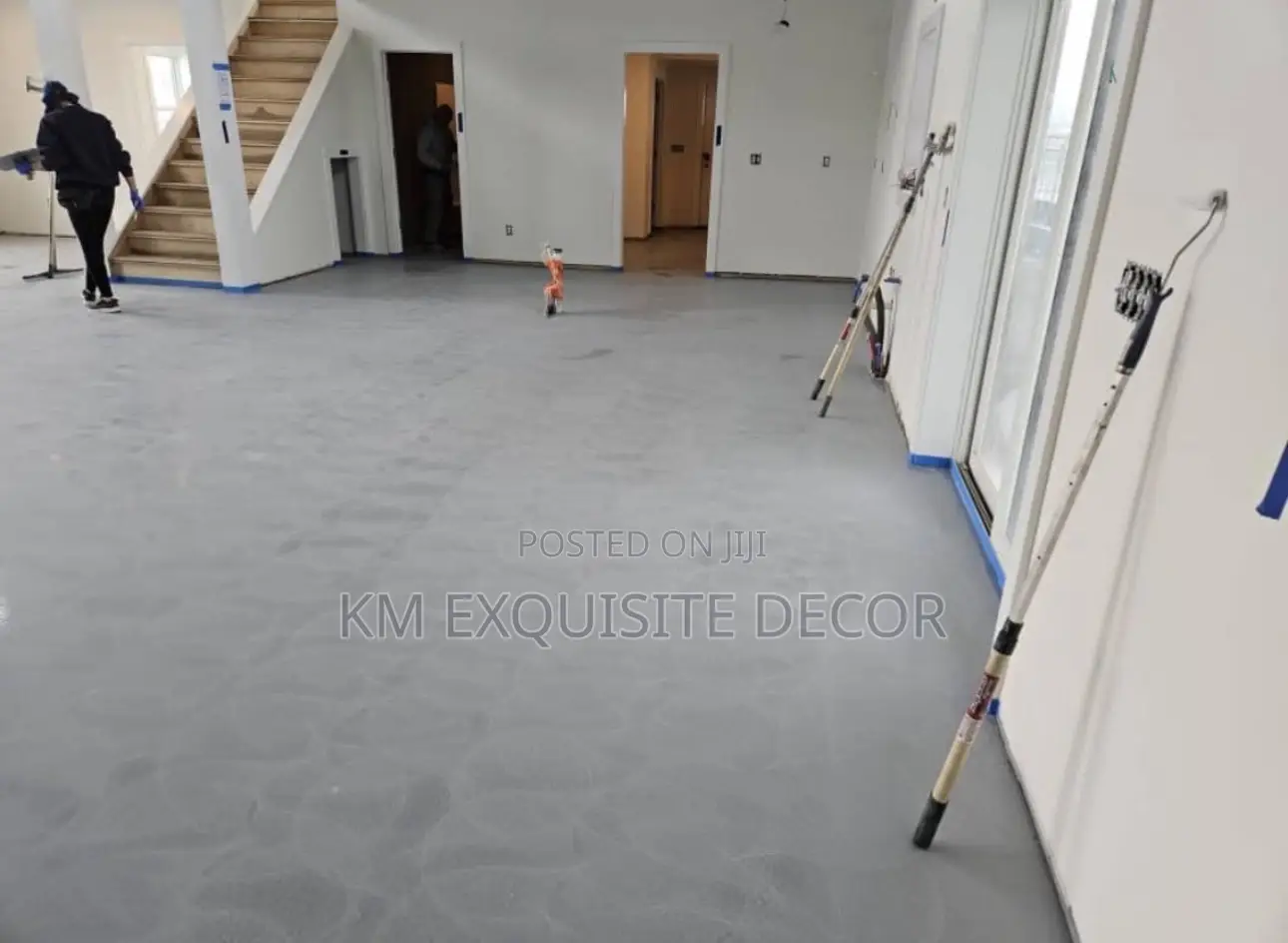 Industrial Epoxy Flooring for Work Space