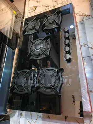 Original Image Inbuilt Cabinet 5 Burners Auto Ignition Gas Cooker Hob