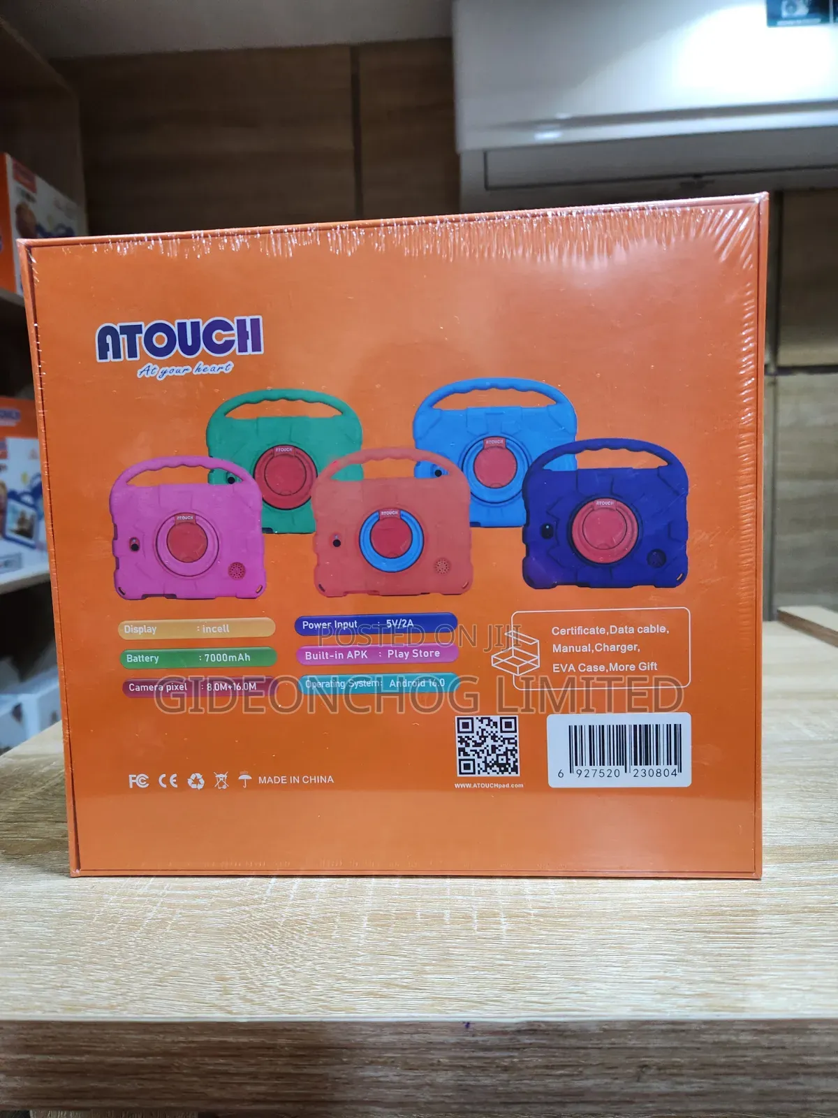 New Atouch KC66 Plus 256 GB Blue