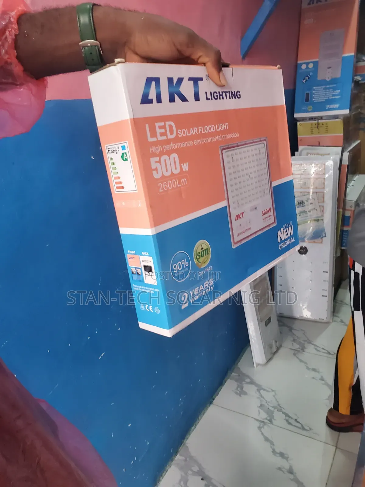 Akt 500w Solar Flood Light