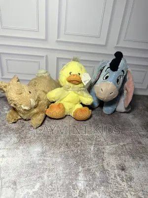 Plush Animal Farm Set Collection( Donkey, Duck and Rabbit)