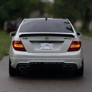 Mercedes-Benz C63 2014 White