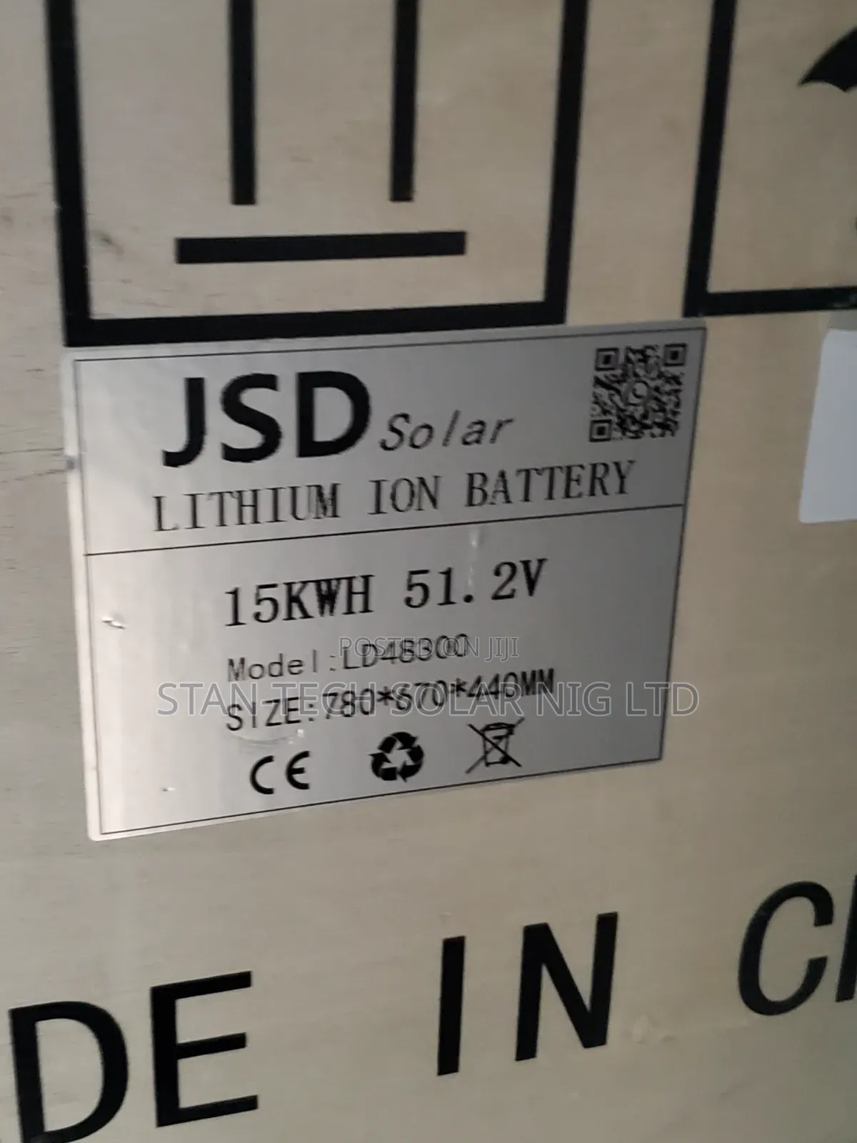 JSD Solar 15kwh Lithium Battery