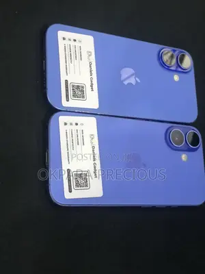 New Apple iPhone 16 128 GB Blue