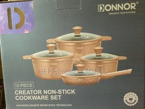 Donnor Creator Non Stick Advanced Granite Never Stick Technology