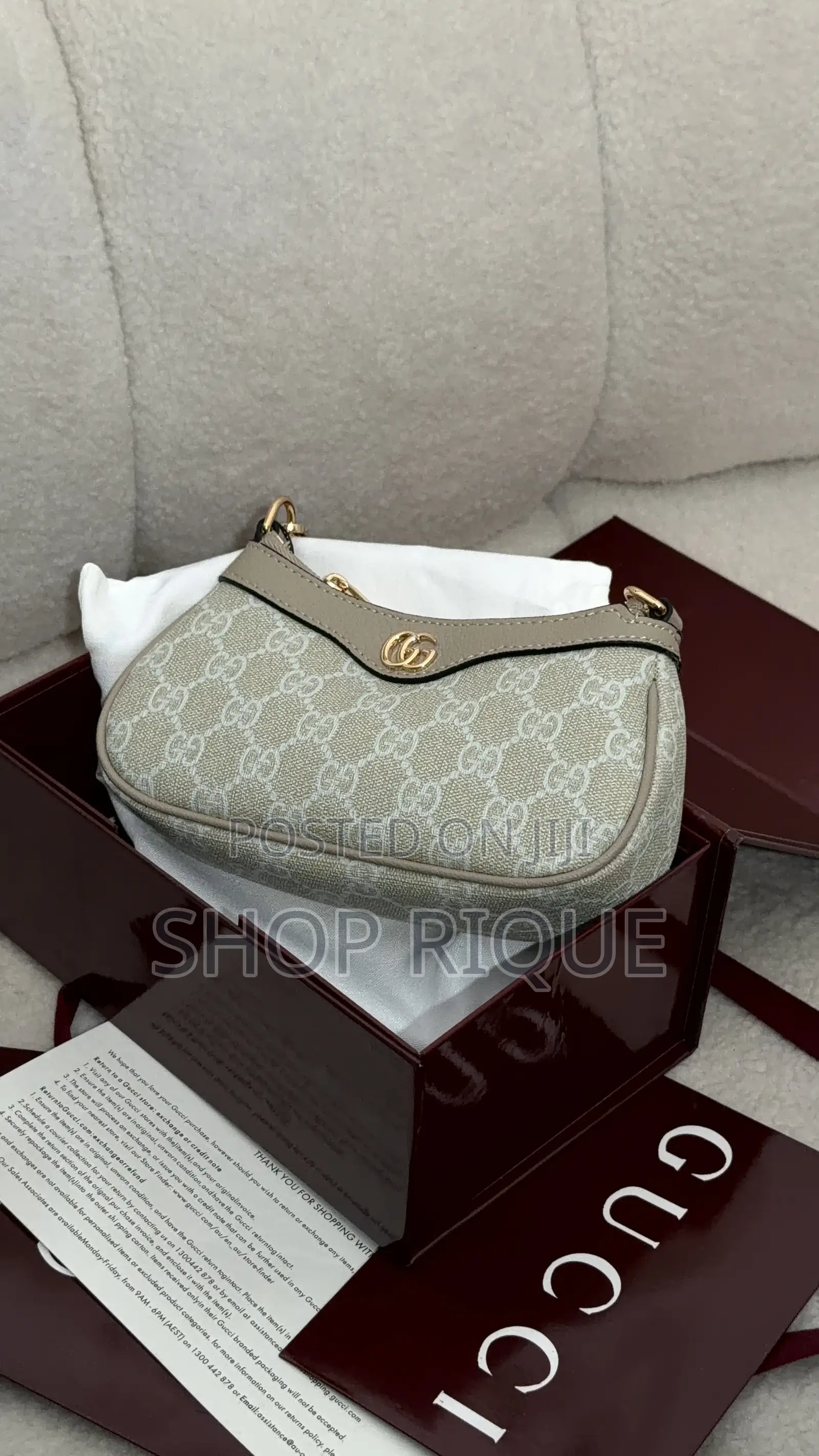 Gucci Handbag Come Fully Box