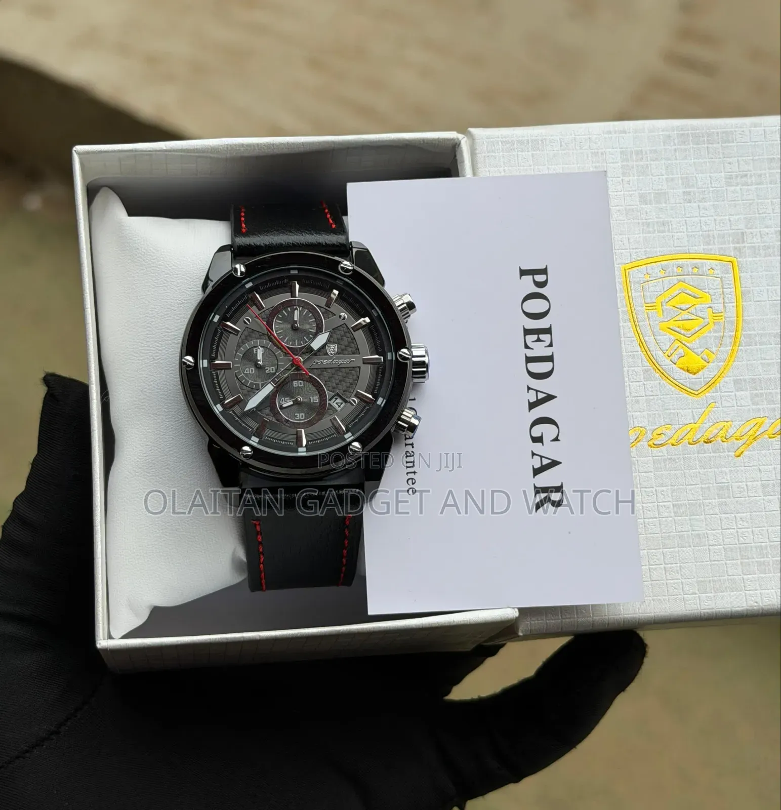 Poedegar Leather Strap