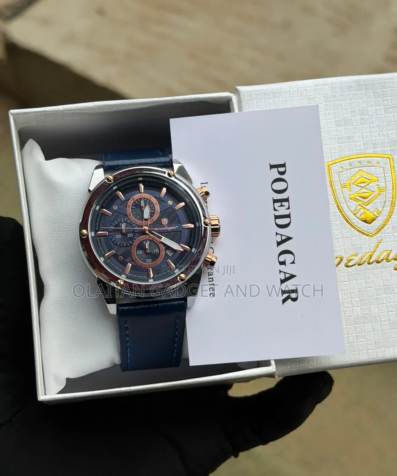 Poedegar Leather Strap