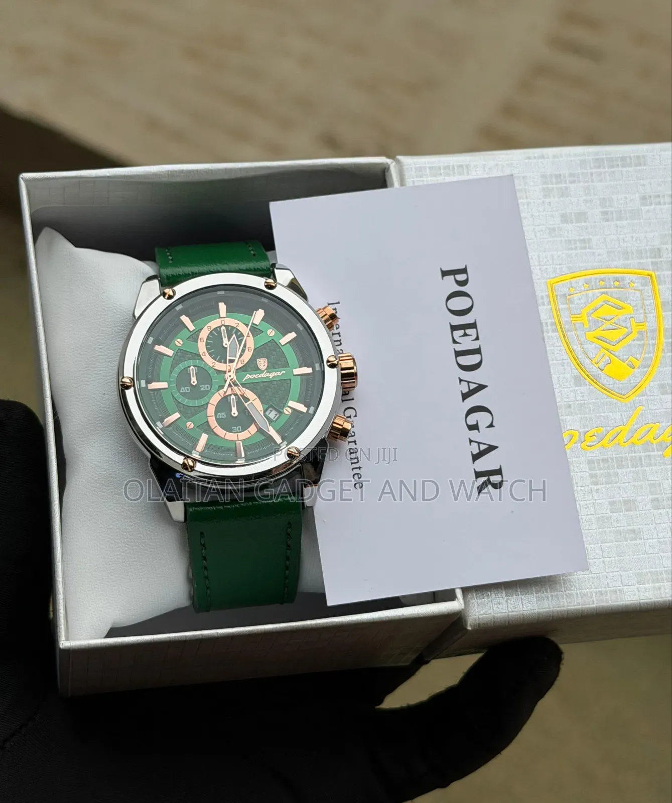 Poedegar Leather Strap