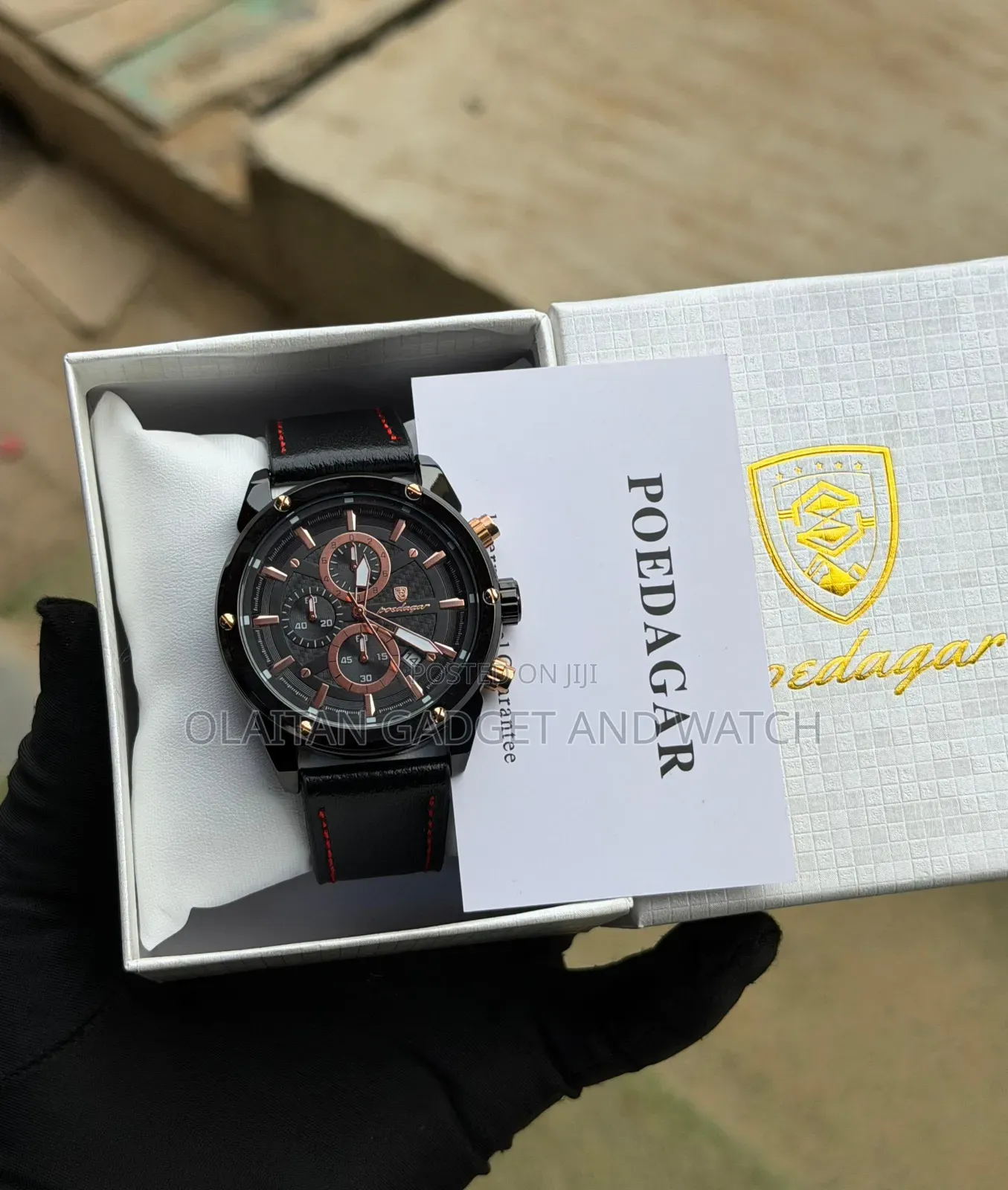 Poedegar Leather Strap