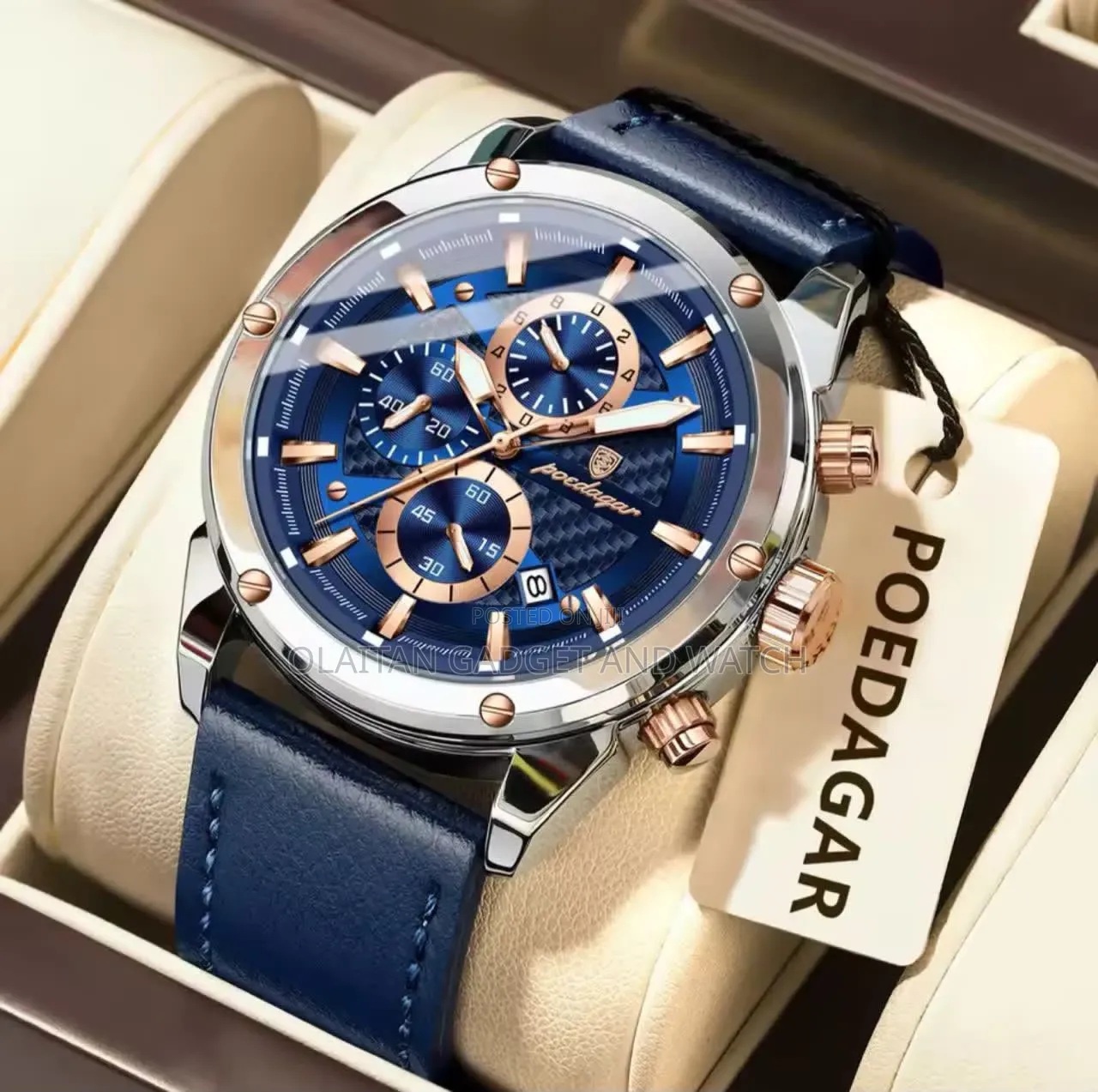 Poedegar Leather Strap