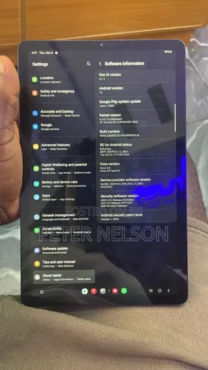 Samsung Galaxy Tab S6 Lite 64 GB Black