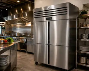 Stainless Steel Kitchen Chiller/Freezer