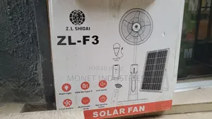 Iwin 18inch Rechargeable Solar Standing Fan