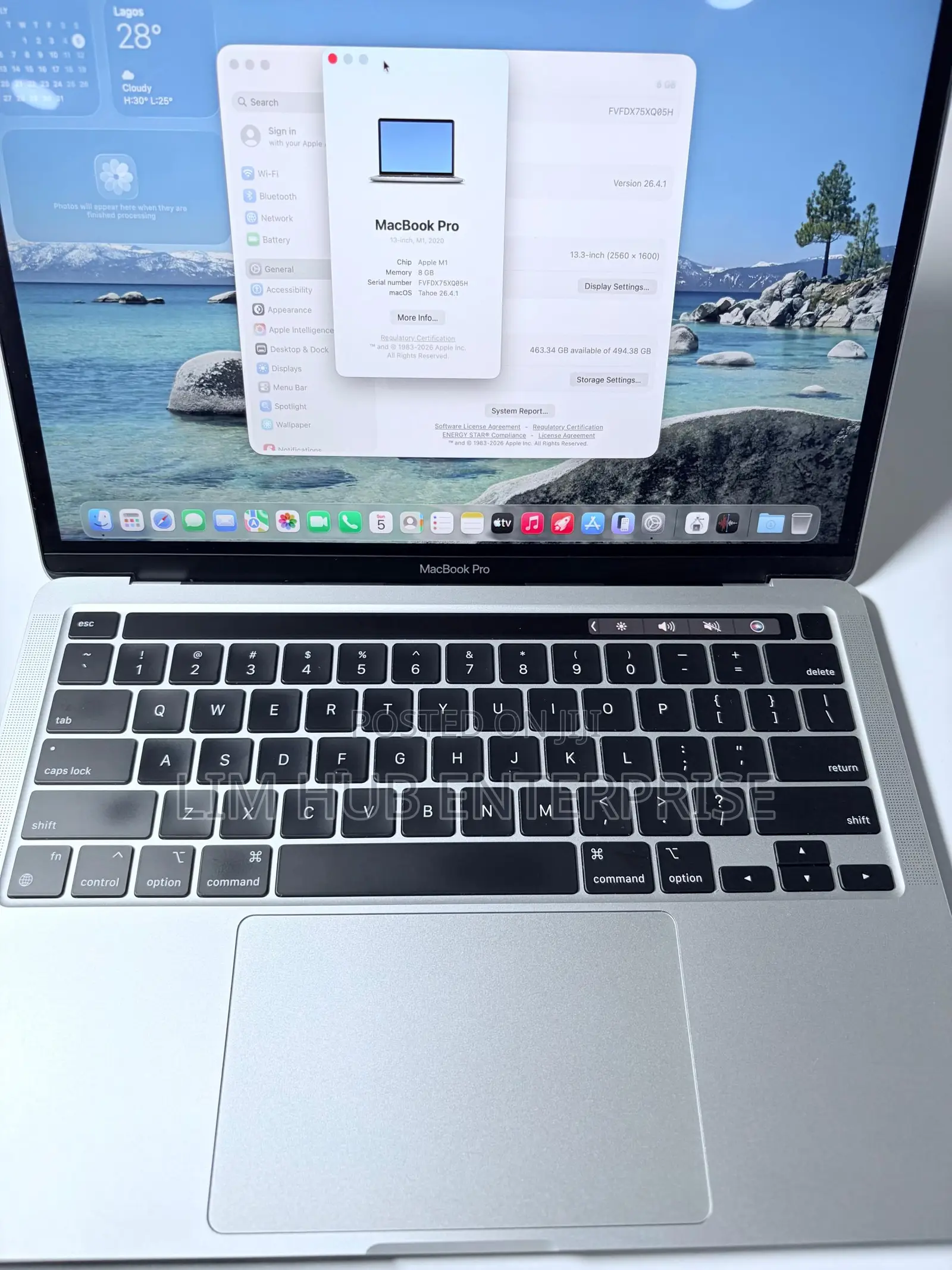 Laptop Apple MacBook Pro 2021 M1 8GB Apple M1 SSD 512GB
