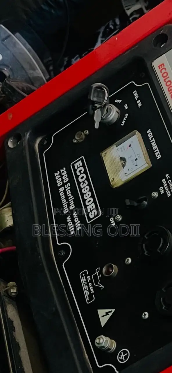 Fireman 2600kva Generator With Key Starter 2months Use