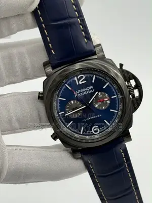 Luminor Panerai Quality Luxury Men Genuine Leather Wristwatch