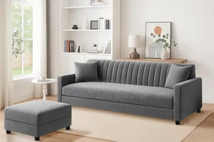 One 3 Seater With Ottoman